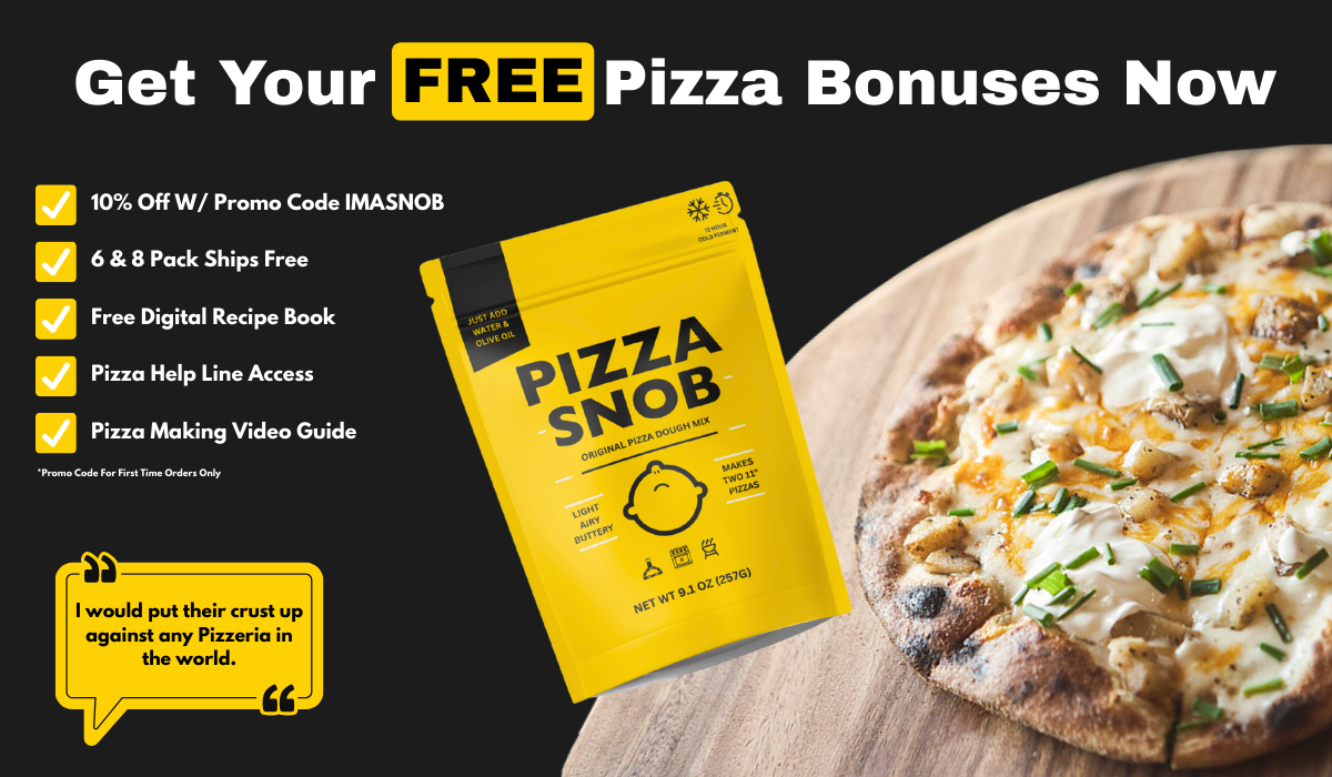 Pizza Snob Original Pizza Dough Mix