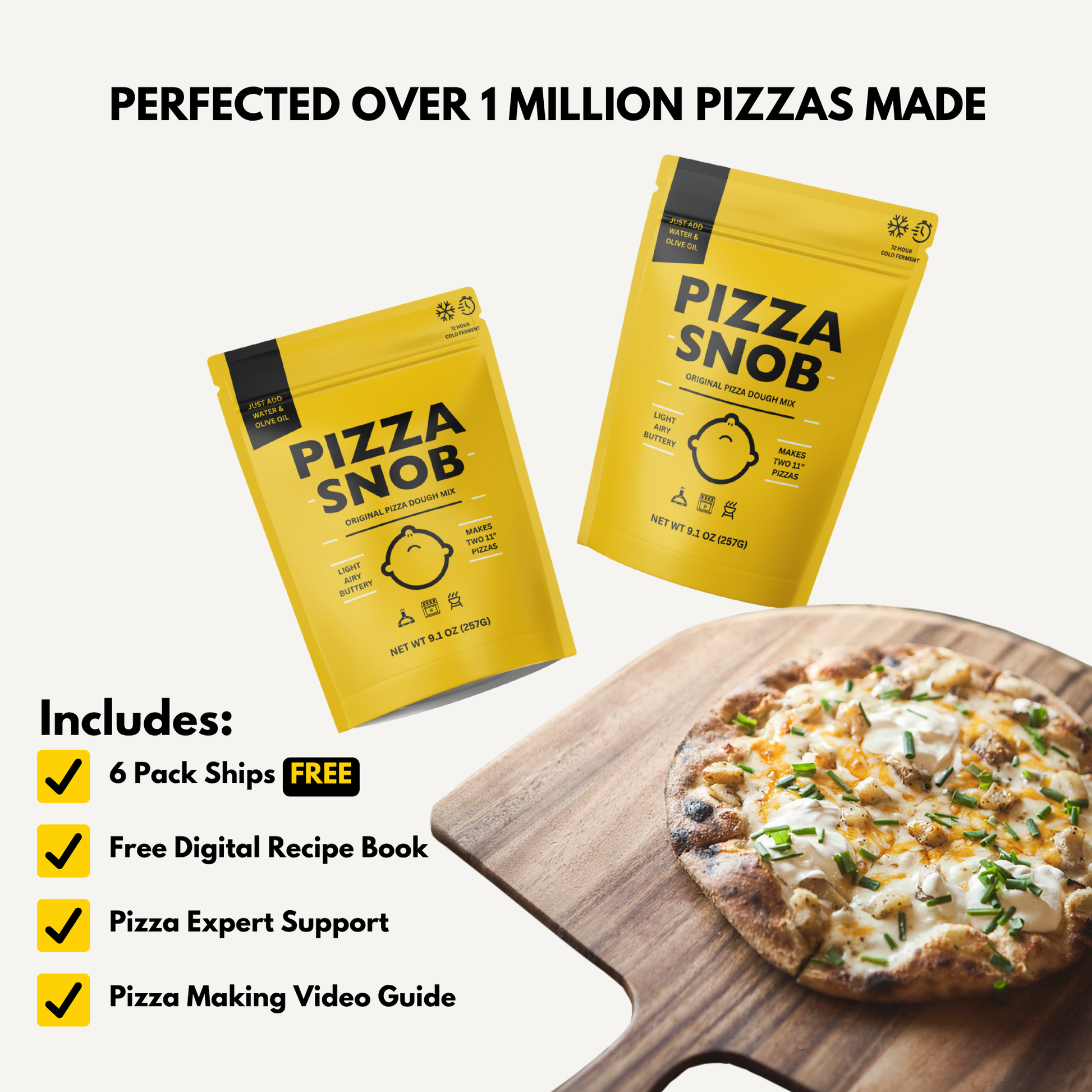 Pizza Snob Original Pizza Dough Mix